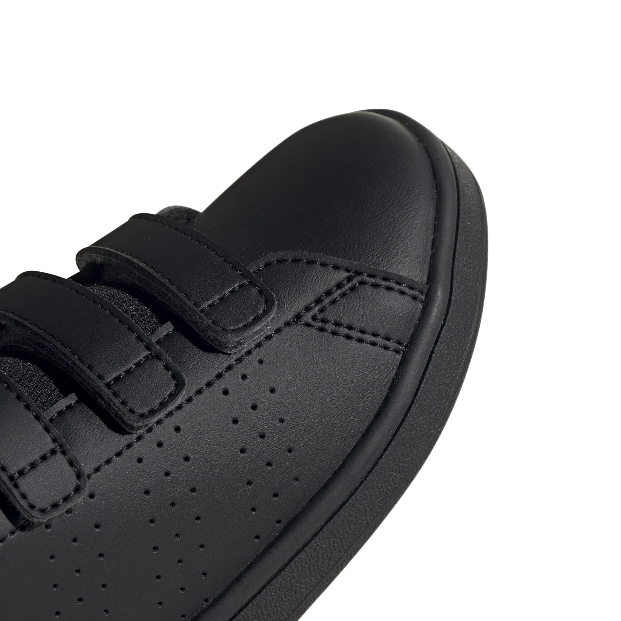 adidas Advantage Velcro Negro Tenis Deportivo Infantil
