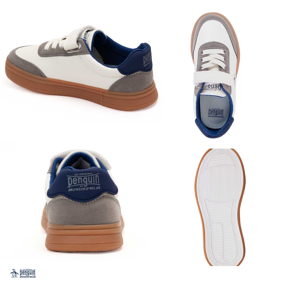 Tenis Original Penguin Stol Style Kid Color Blanco