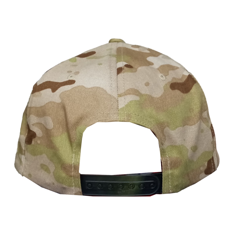 Gorra Snapback Yupoong Pokar Camuflaje Unisex ASCAMUPC