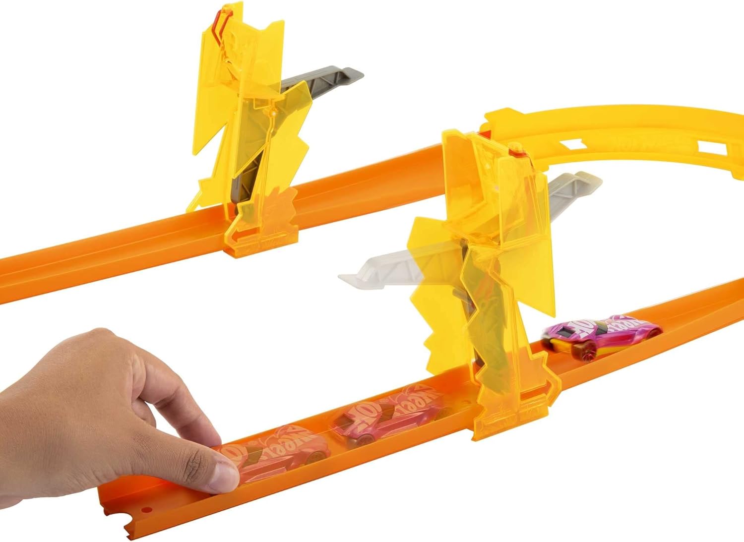 Hot Wheels Trackbuilder Paquete Propulsor De Rayo
