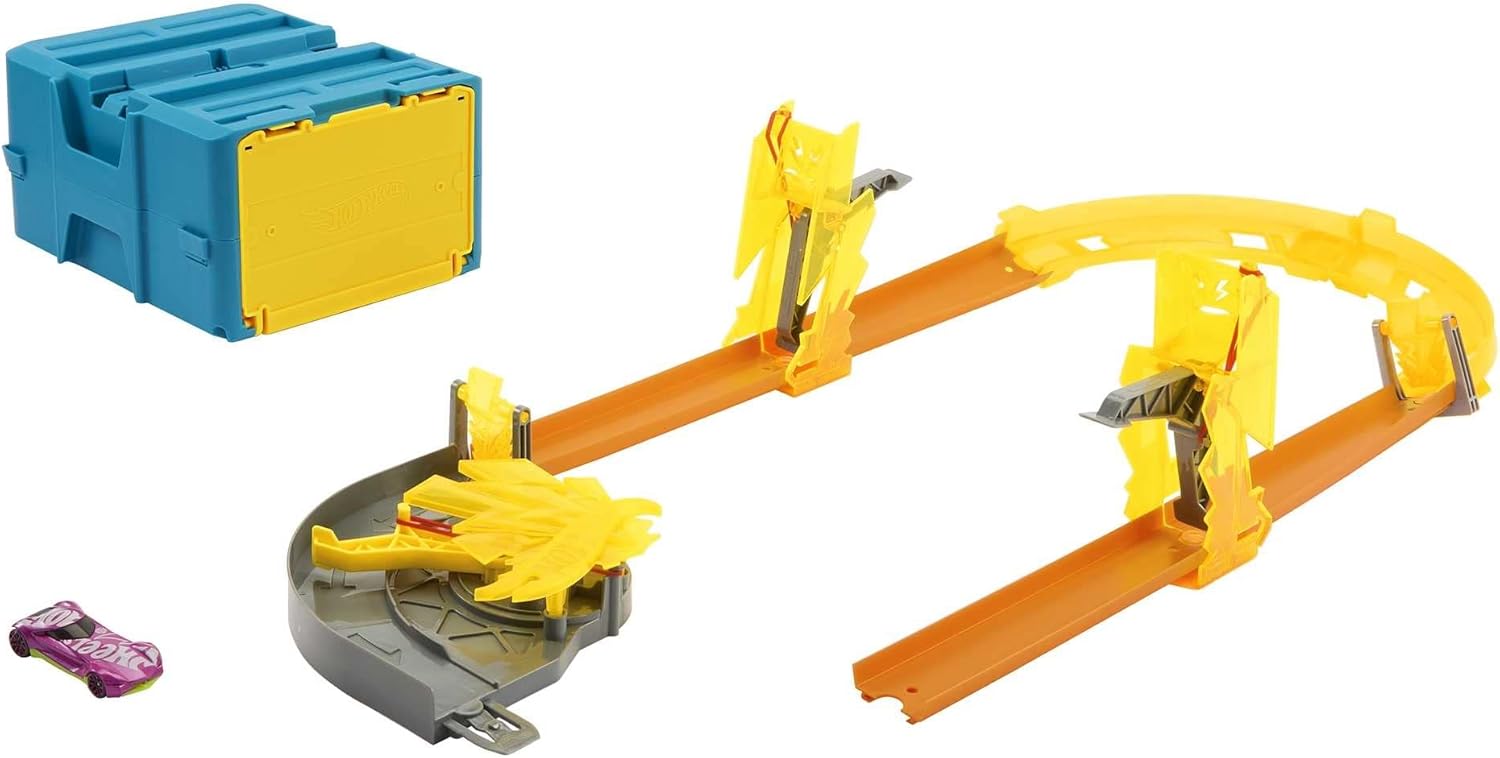 Hot Wheels Trackbuilder Paquete Propulsor De Rayo