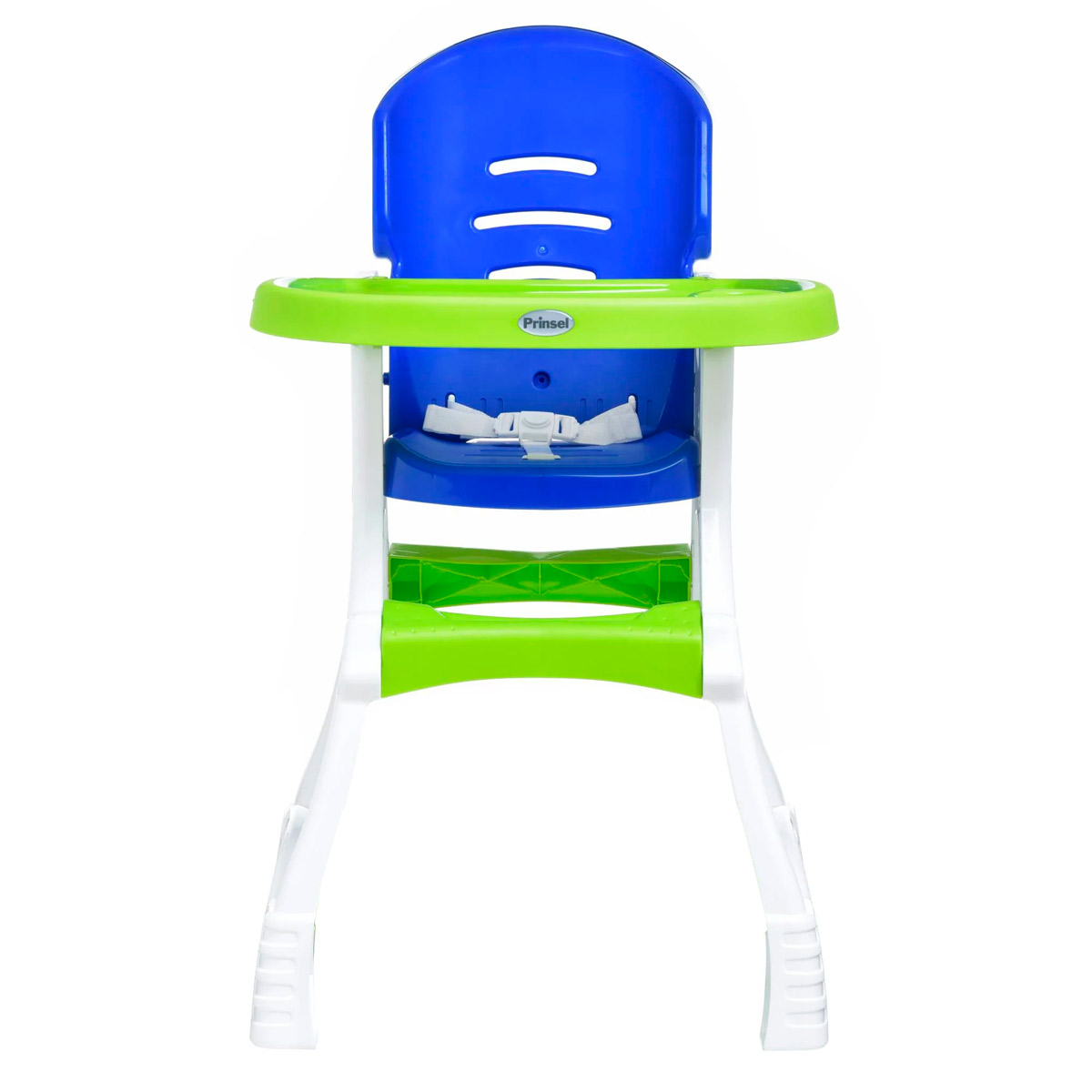 Silla Alta Periquera Prinsel Dinner Verde Azul Blanco