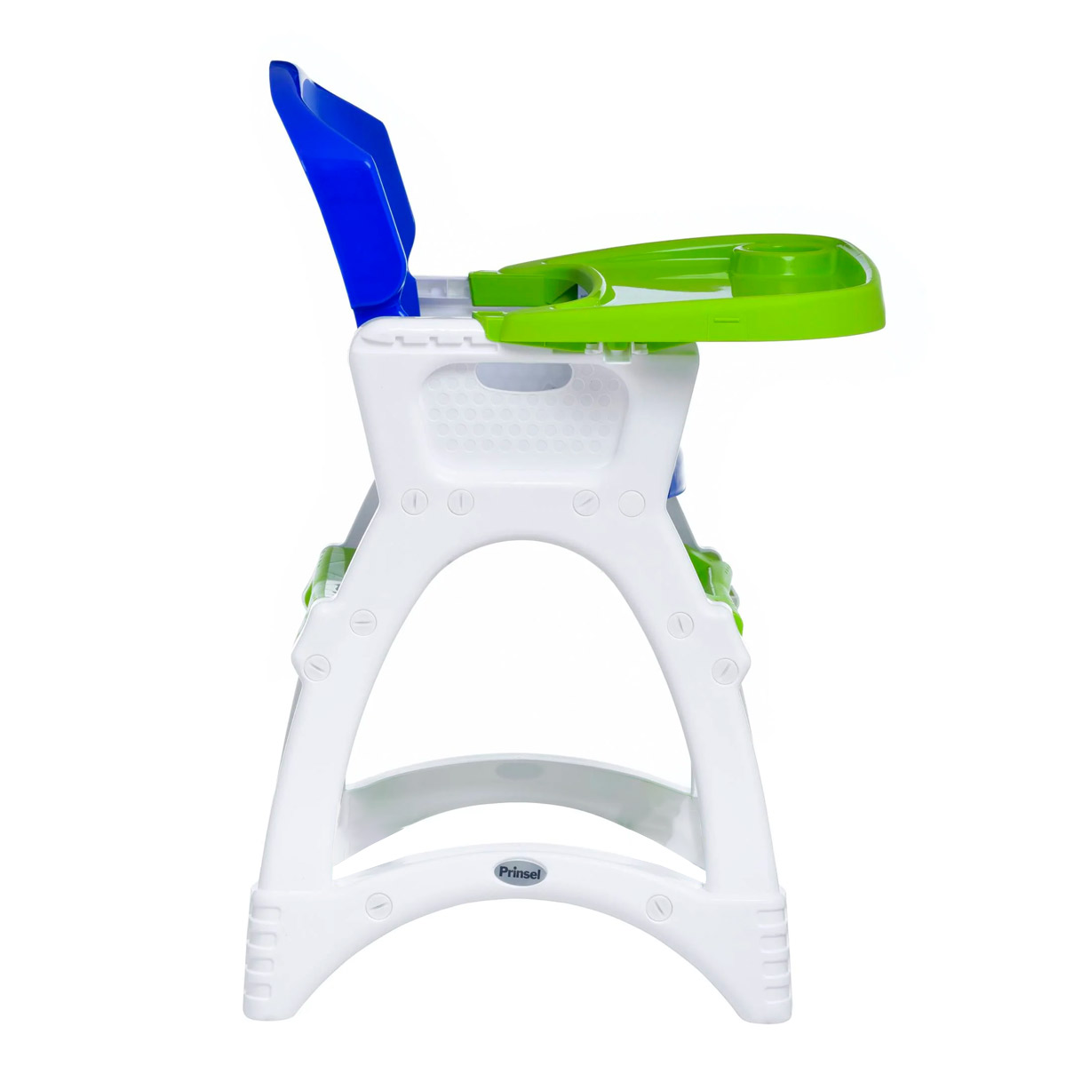 Silla Alta Periquera Prinsel Dinner Verde Azul Blanco