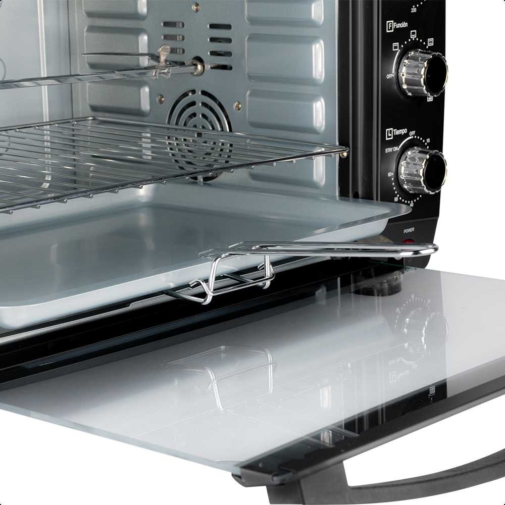 Horno Tostador De 40 L Daewoo Dot-1666 Temporizador 1 Hr