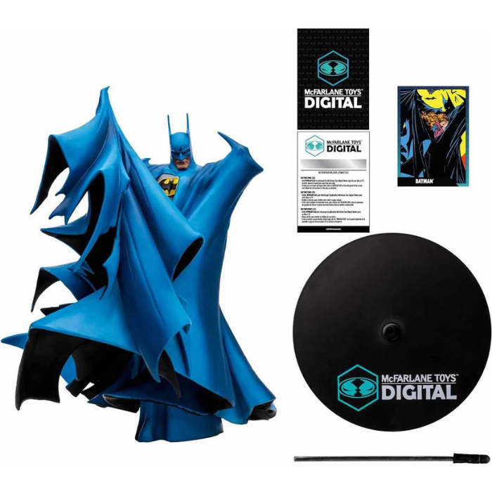 DC Direct Batman By Todd McFarlane 12” Estatua (Azul) + Digital