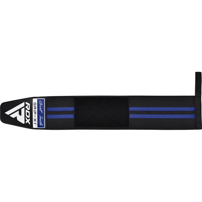 Muñequeras Para Levantamientos De Pesas W2 Azul Rdx Gym Fitness