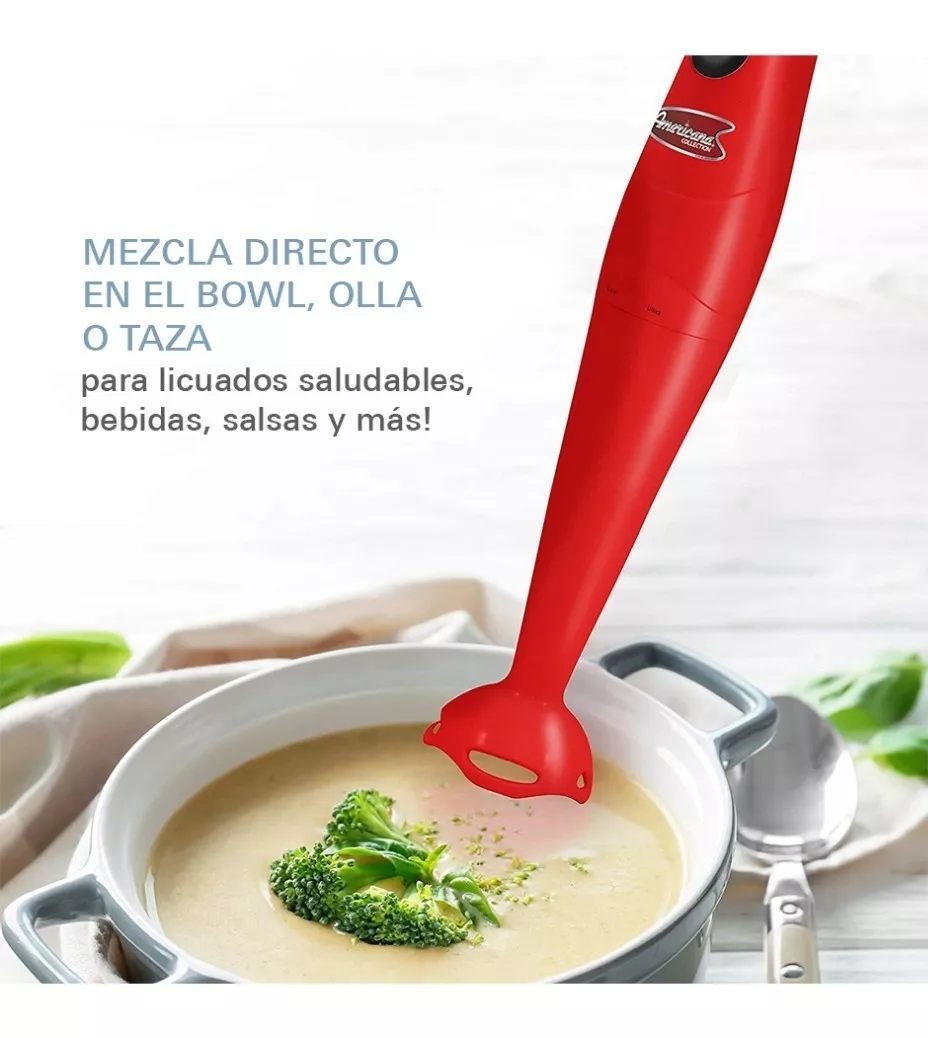 Batidora Manual De Inmersión Elite EHB-2425R