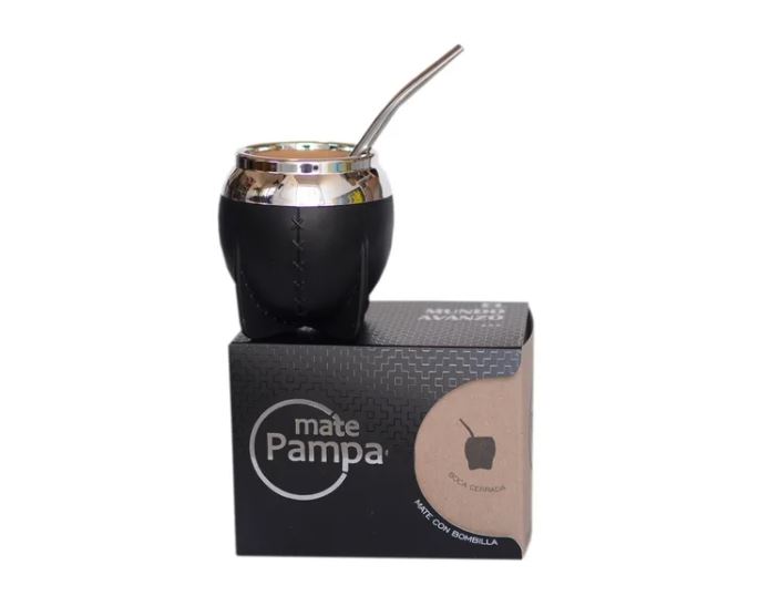 Mate Pampa Torpedo con Bombilla