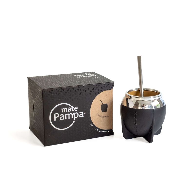 Mate Pampa Torpedo con Bombilla