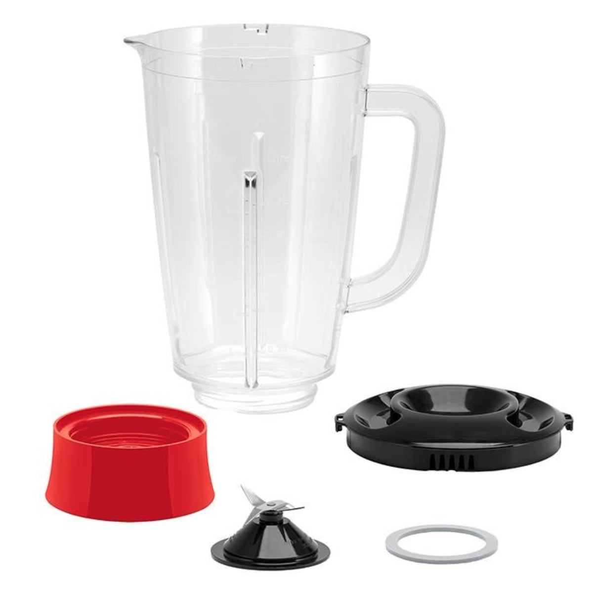Licuadora T-Fal LN2775MX Optimix 2 Vel / Vaso Plástico 550W Roja ALBY2