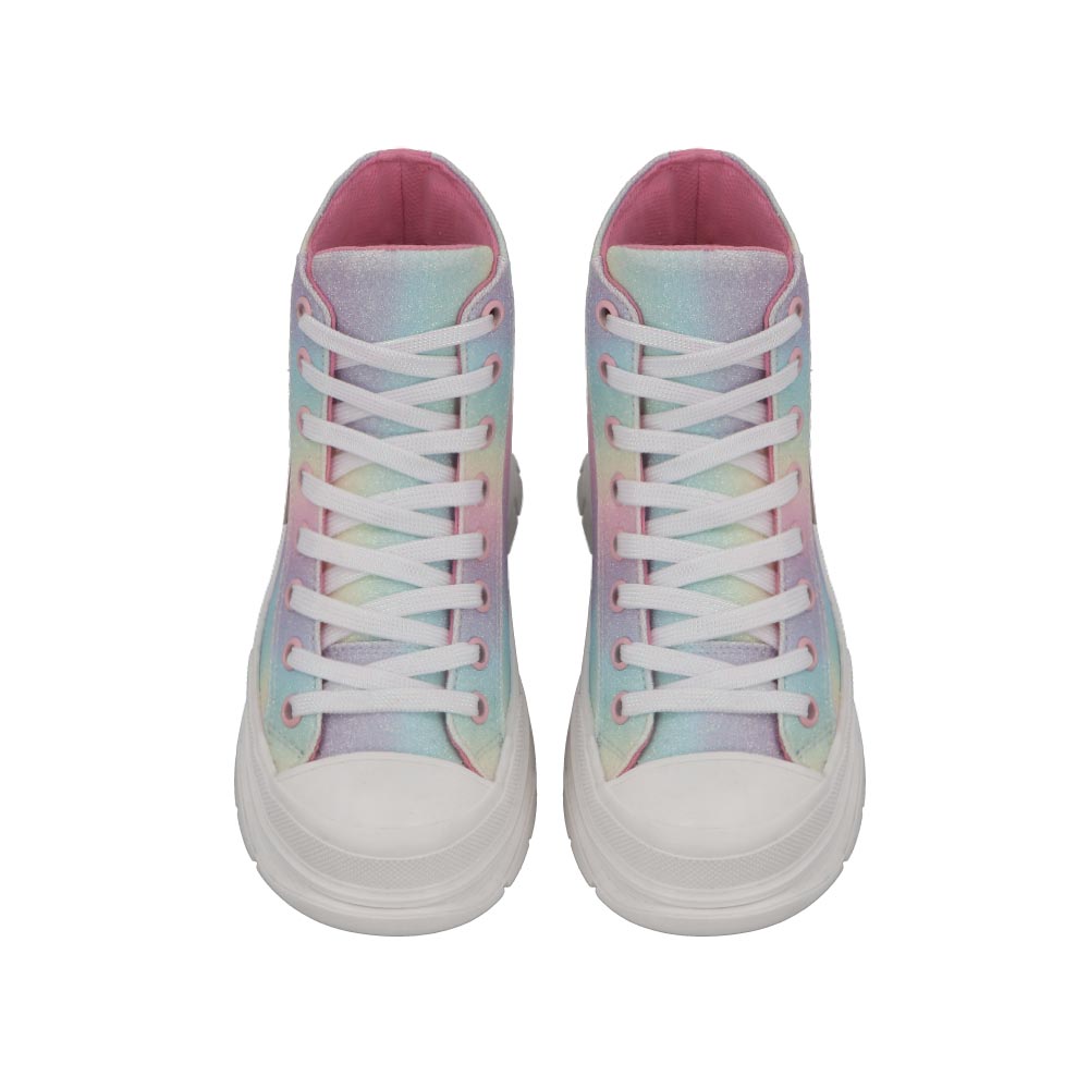Tenis Bota de Niña N3887 Multicolor Compraymas Para Niña Talla 18 a 23 
