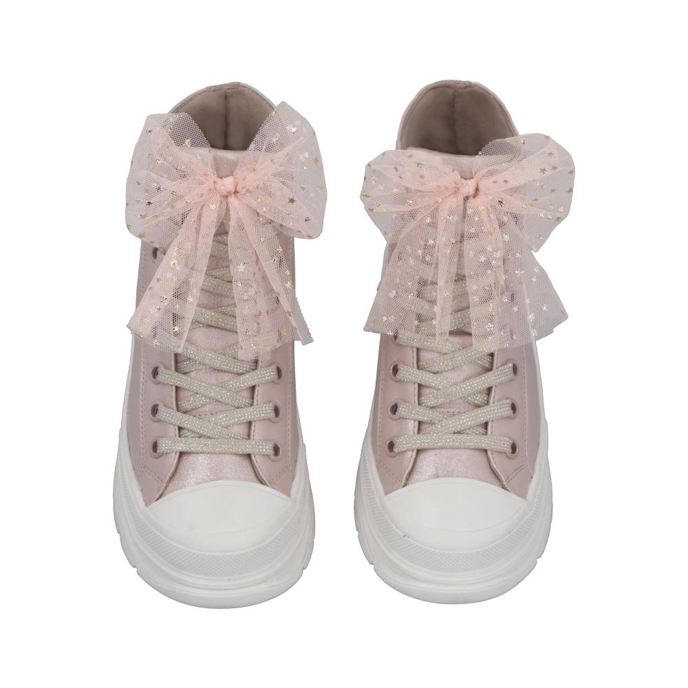 Tenis Bota De Niña N3890 Compraymas Amsterdam color Peonia talla 18 a 21