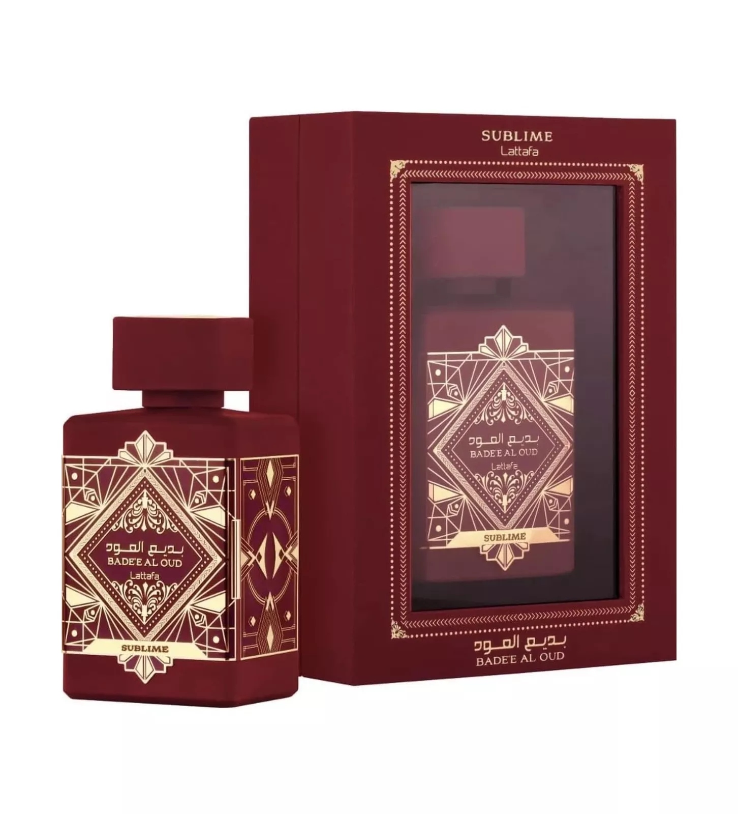Perfume Bade'e Al Oud Sublime Unisex De Lattafa EDP 100ML.