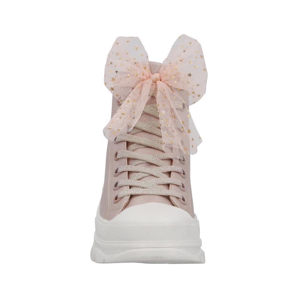 Tenis Bota De Niña N3890 Compraymas Amsterdam color Peonia talla 18 a 21