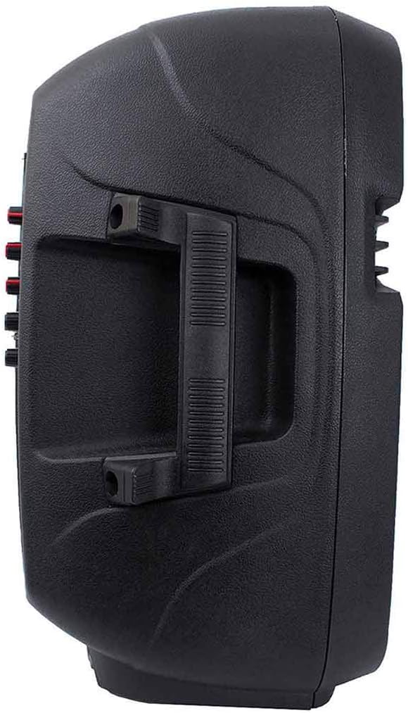 Kaiser Kit de Bafle Amplificador Inalámbrico con Bluetooth y Micrófono, 6500W, Color Negro - Modelo MSA7908MX