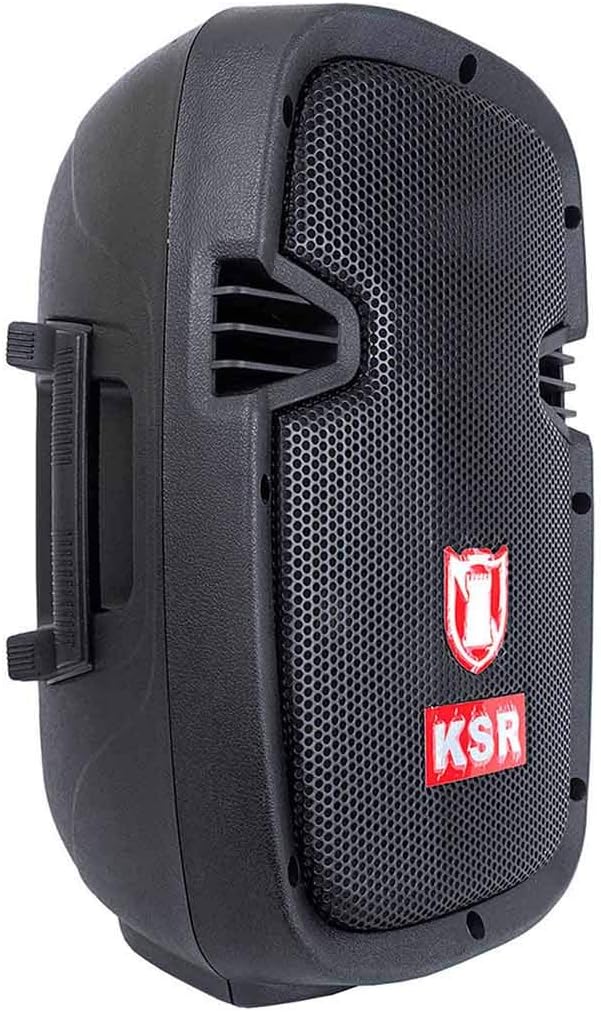 Kaiser Kit de Bafle Amplificador Inalámbrico con Bluetooth y Micrófono, 6500W, Color Negro - Modelo MSA7908MX