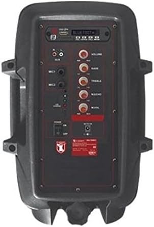 Kaiser Kit de Bafle Amplificador Inalámbrico con Bluetooth y Micrófono, 6500W, Color Negro - Modelo MSA7908MX