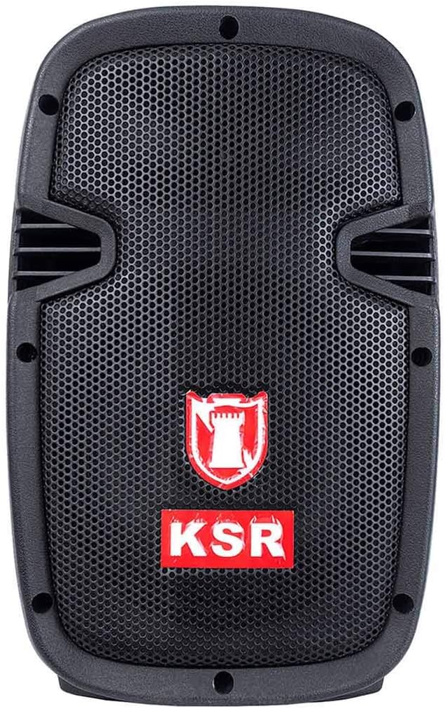 Kaiser Kit de Bafle Amplificador Inalámbrico con Bluetooth y Micrófono, 6500W, Color Negro - Modelo MSA7908MX