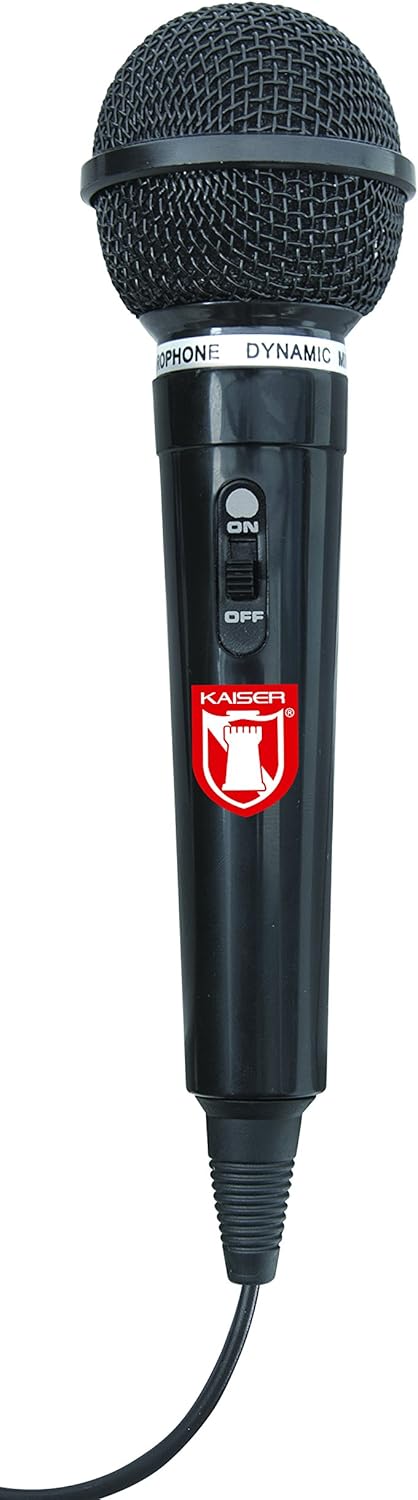 Kaiser Kit de Bafle Amplificador Inalámbrico con Bluetooth y Micrófono, 6500W, Color Negro - Modelo MSA7908MX
