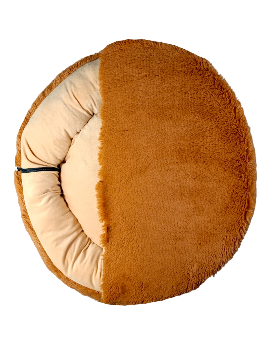 Cama para perro antiestres con techo desmontable Lunics® Color Cobre