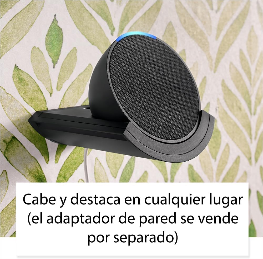 Amazon Echo Pop, Bocina inteligente y compacta con sonido definido y Alexa, Blanco