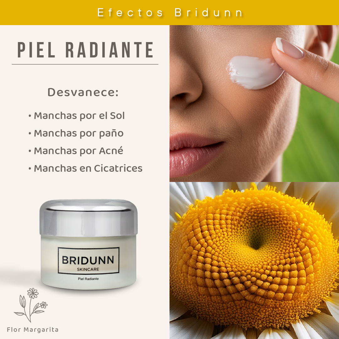 Crema Despigmentante Facial Aclaradora, Quita Manchas Y Paño Bridunn Skincare