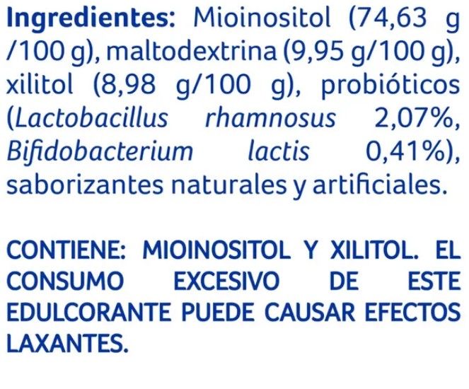 Nestlé G-Balance Myo-Inositol y Probióticos Suplemento Alimenticio 60 sobres