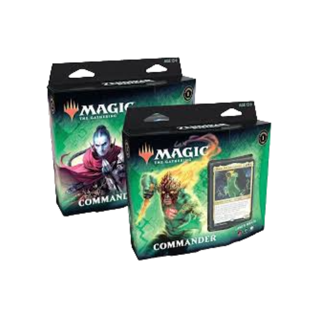 Magic Tcg - Zendikar Rising Obuun Commander Deck Display (Land´S Wrath) EN INGLÉS