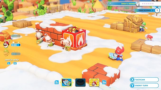 Nintendo Switch Juego Mario + Rabbids Kingdom Battle