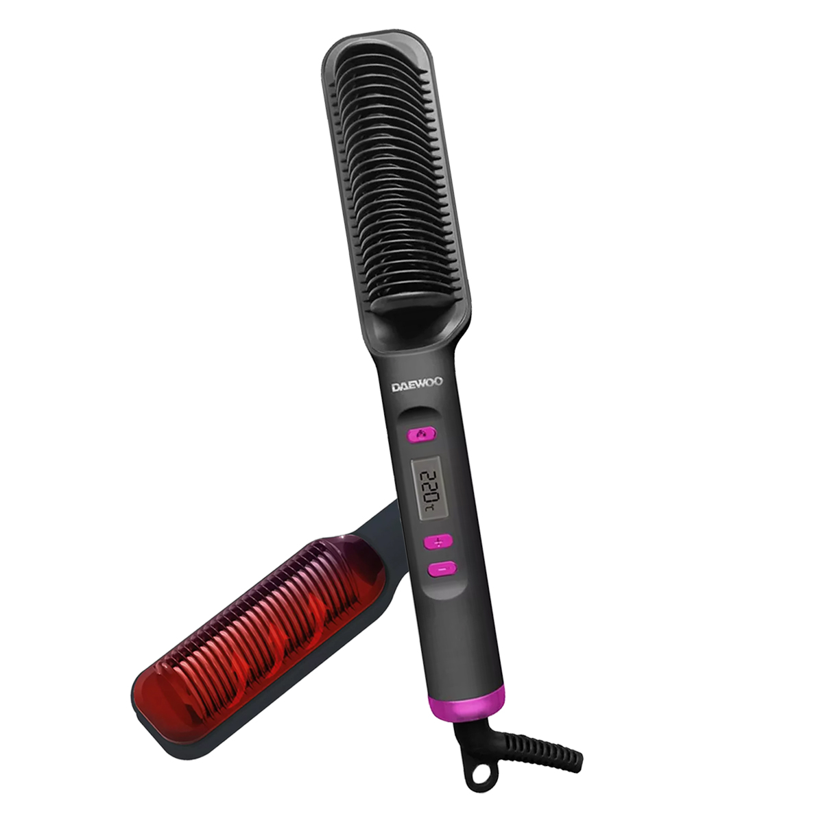 Cepillo Peine Alaciador Térmico Daewoo Glam Flow DW-PA 230° 30w