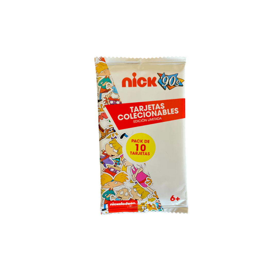 TCG Nickelodeon Tarjetas Coleccionables Booster Pack