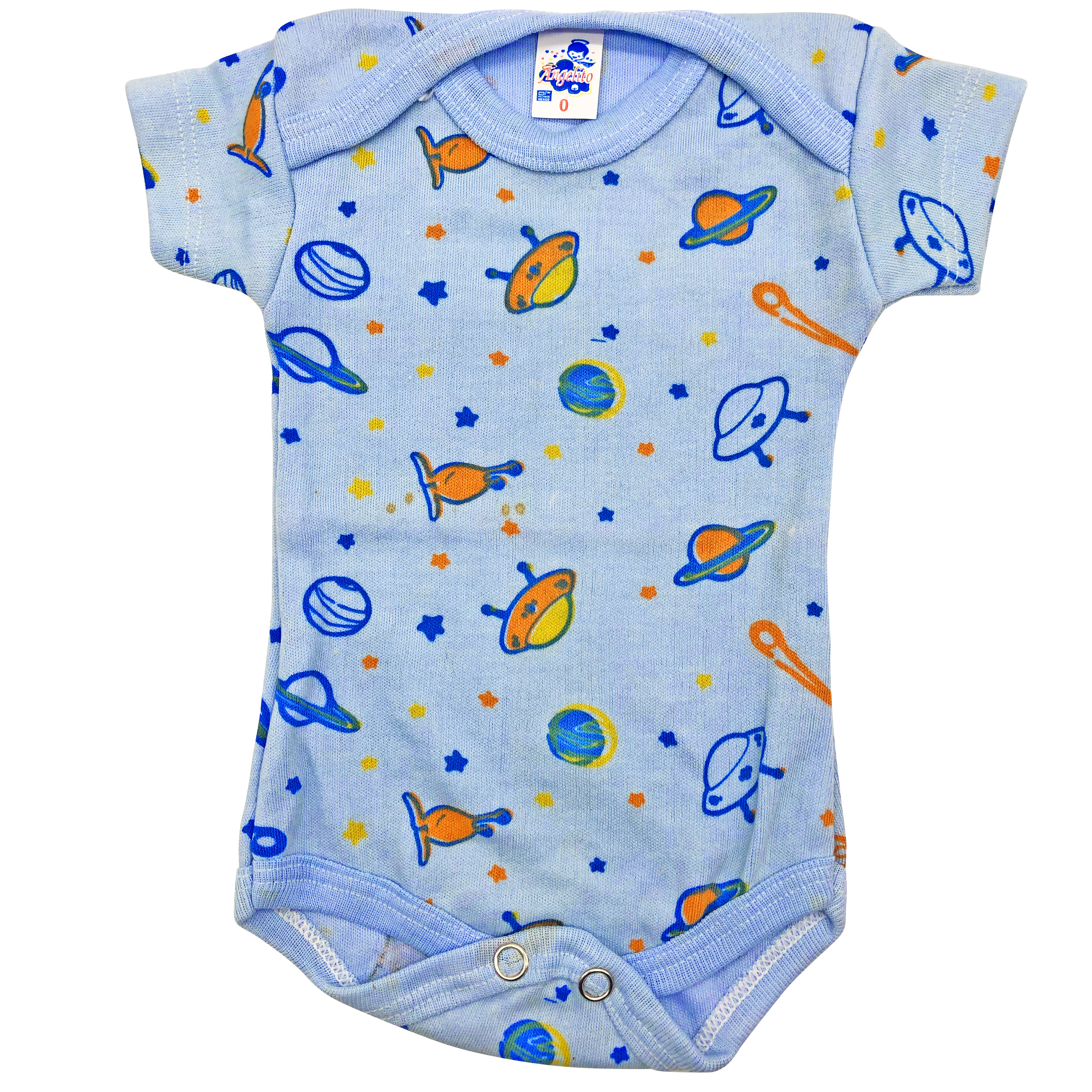 Pañalero Manga Larga y Manga corta Algodón Pack 4 Ecobaby Original