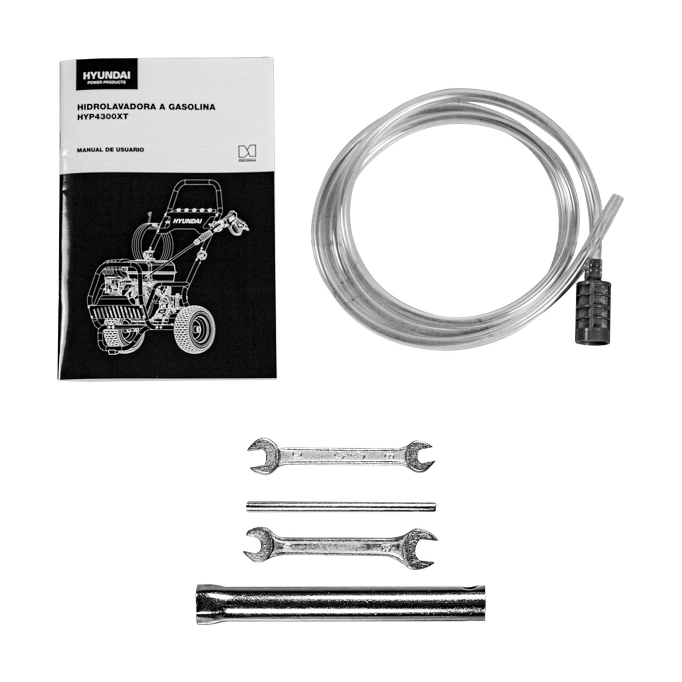 Hidrolavadora Hyundai Triplex 15 Hp 4200 Psi 289 Bar C/Base Abatible - HYP4300XT