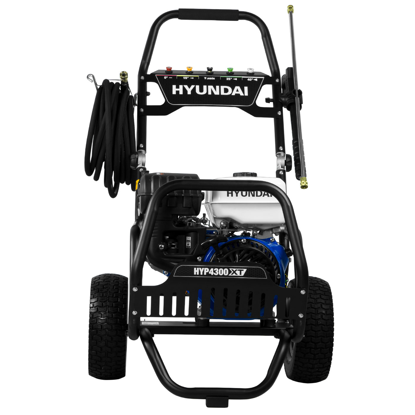 Hidrolavadora Hyundai Triplex 15 Hp 4200 Psi 289 Bar C/Base Abatible - HYP4300XT