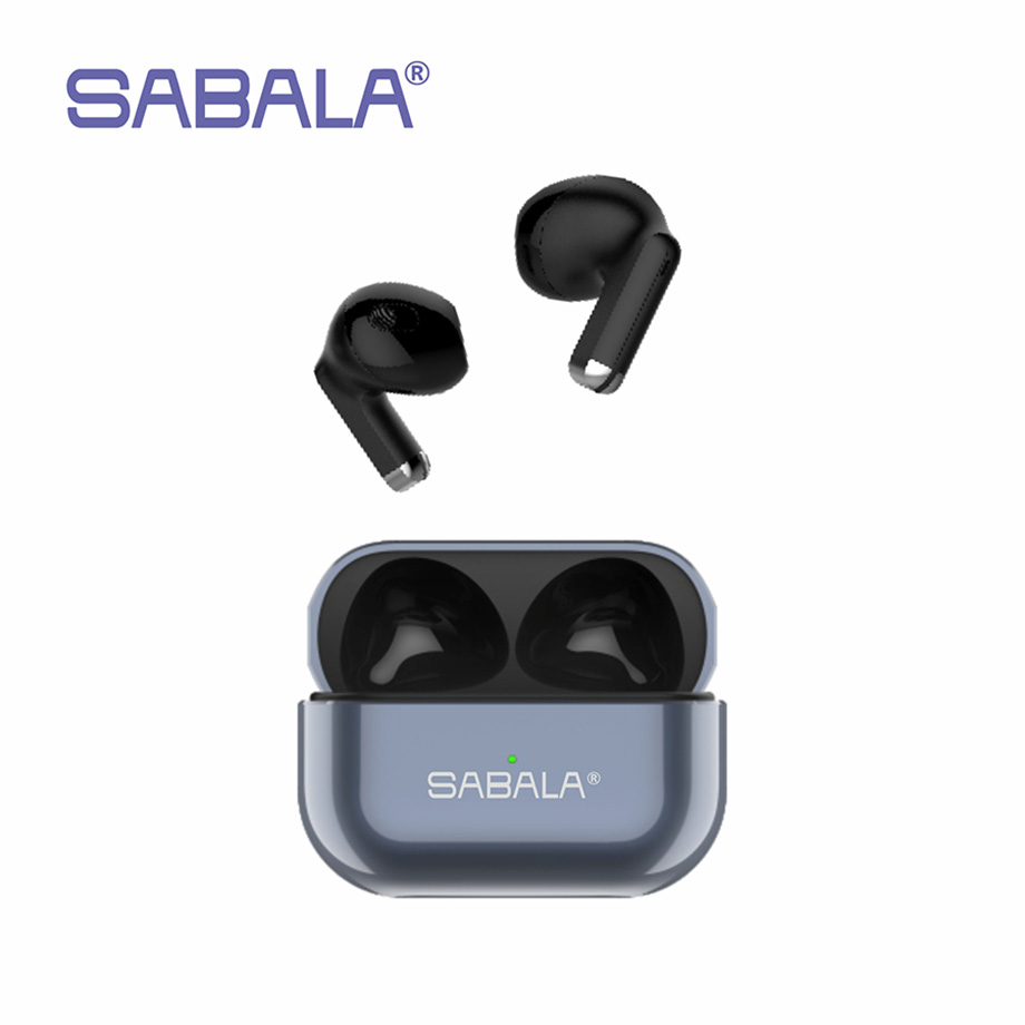 Audífonos Bluetooth SABALA ST-59, Versión 5.3, Estuche Metálico, Cancelación de Ruido, Llamadas y Música
