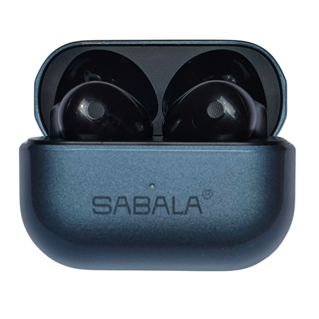 Audífonos Bluetooth SABALA ST-59, Versión 5.3, Estuche Metálico, Cancelación de Ruido, Llamadas y Música