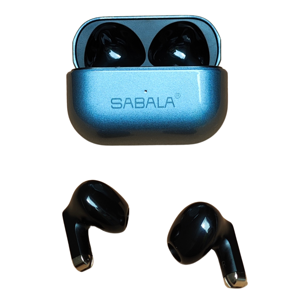 Audífonos Bluetooth SABALA ST-59, Versión 5.3, Estuche Metálico, Cancelación de Ruido, Llamadas y Música