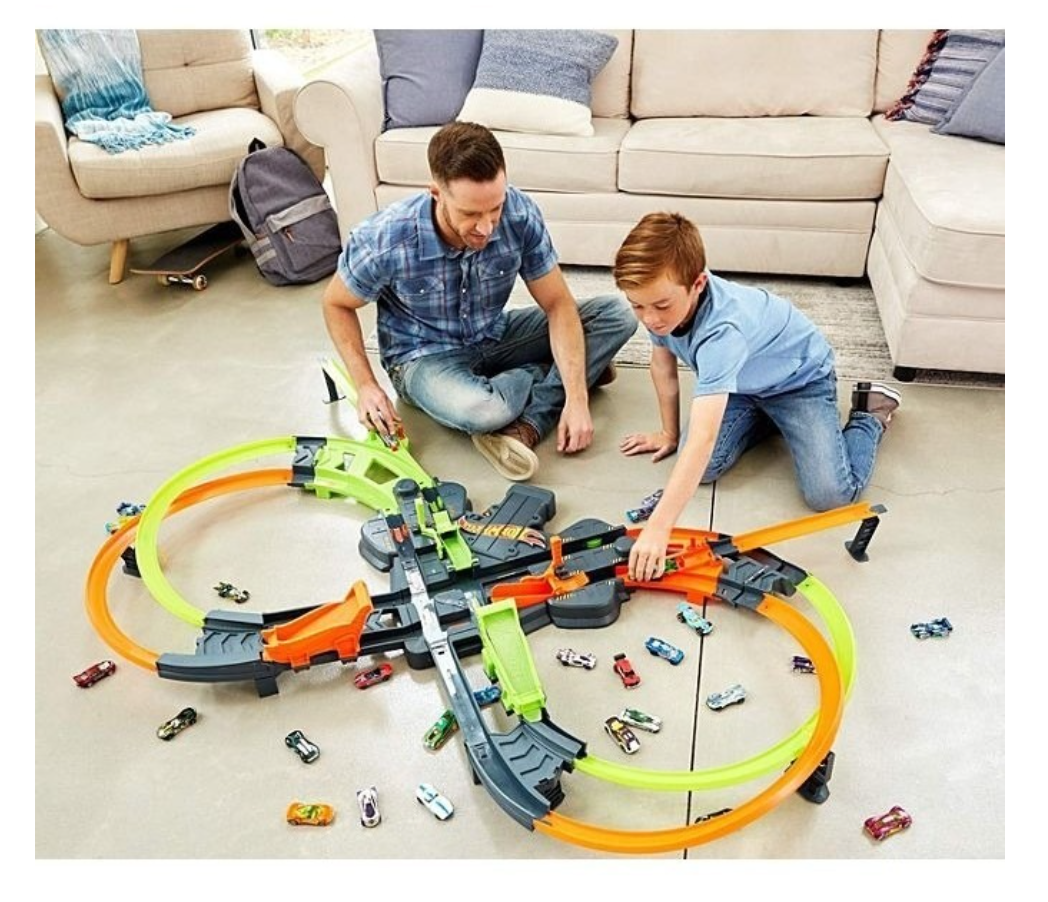 Mega Choques Hot Wheels Pista Colossal Crash