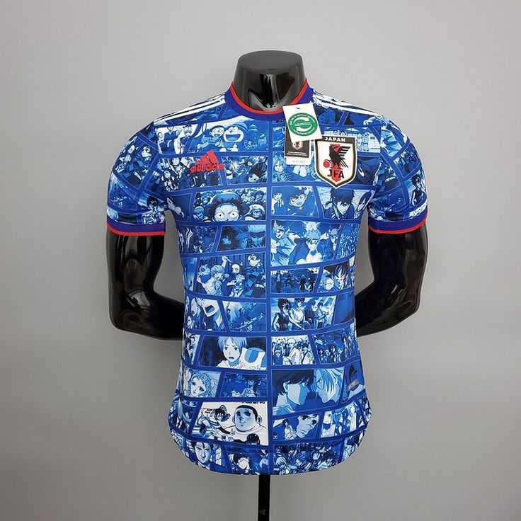 Nuevo! Jersey Japon 2024/2025 Edicion Especial Anime Blue Talla M