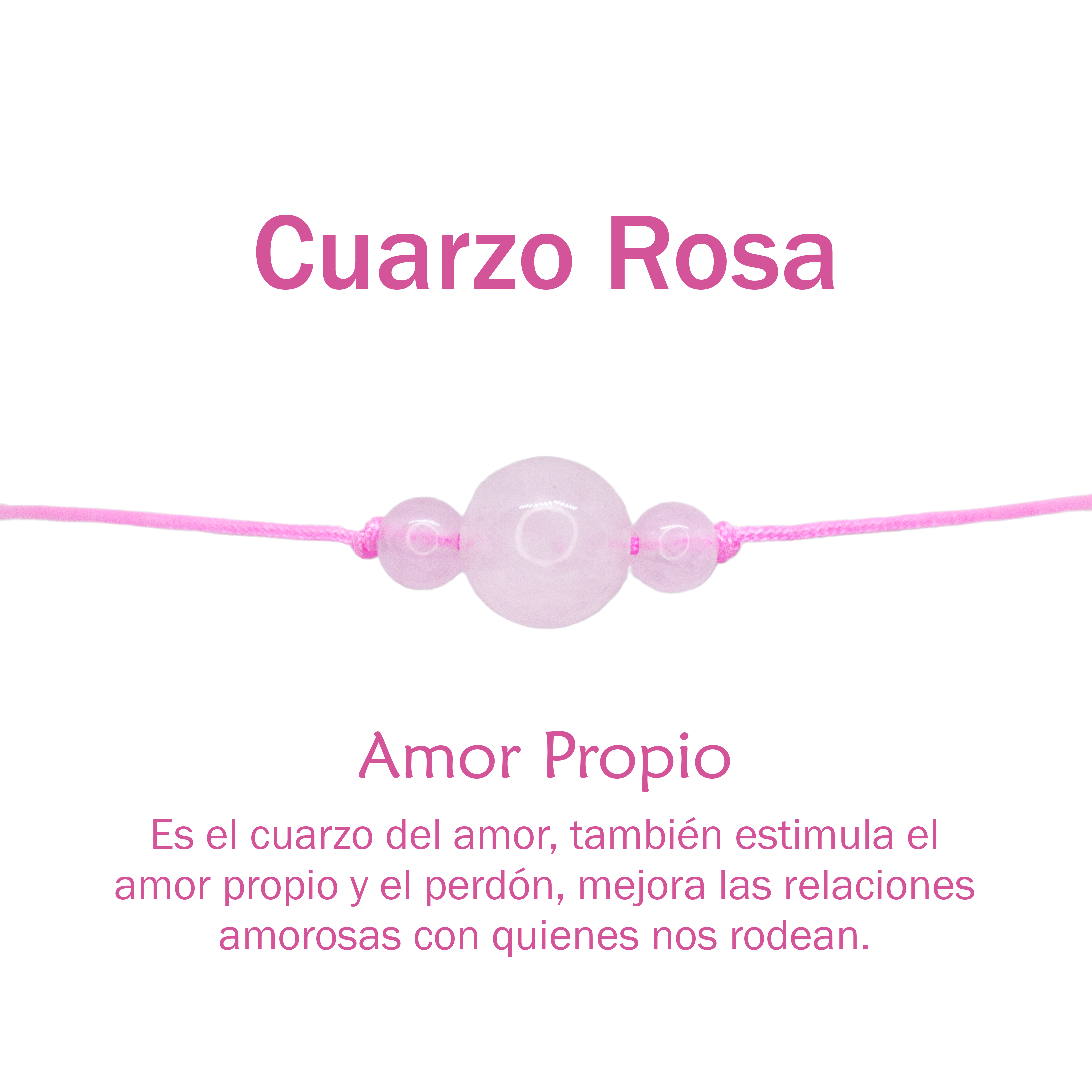 Pulseras LGBT Pride + Cuarzo Rosa + Cuarzo Amatista Paquete de 3 pulseras de cuarzos naturales