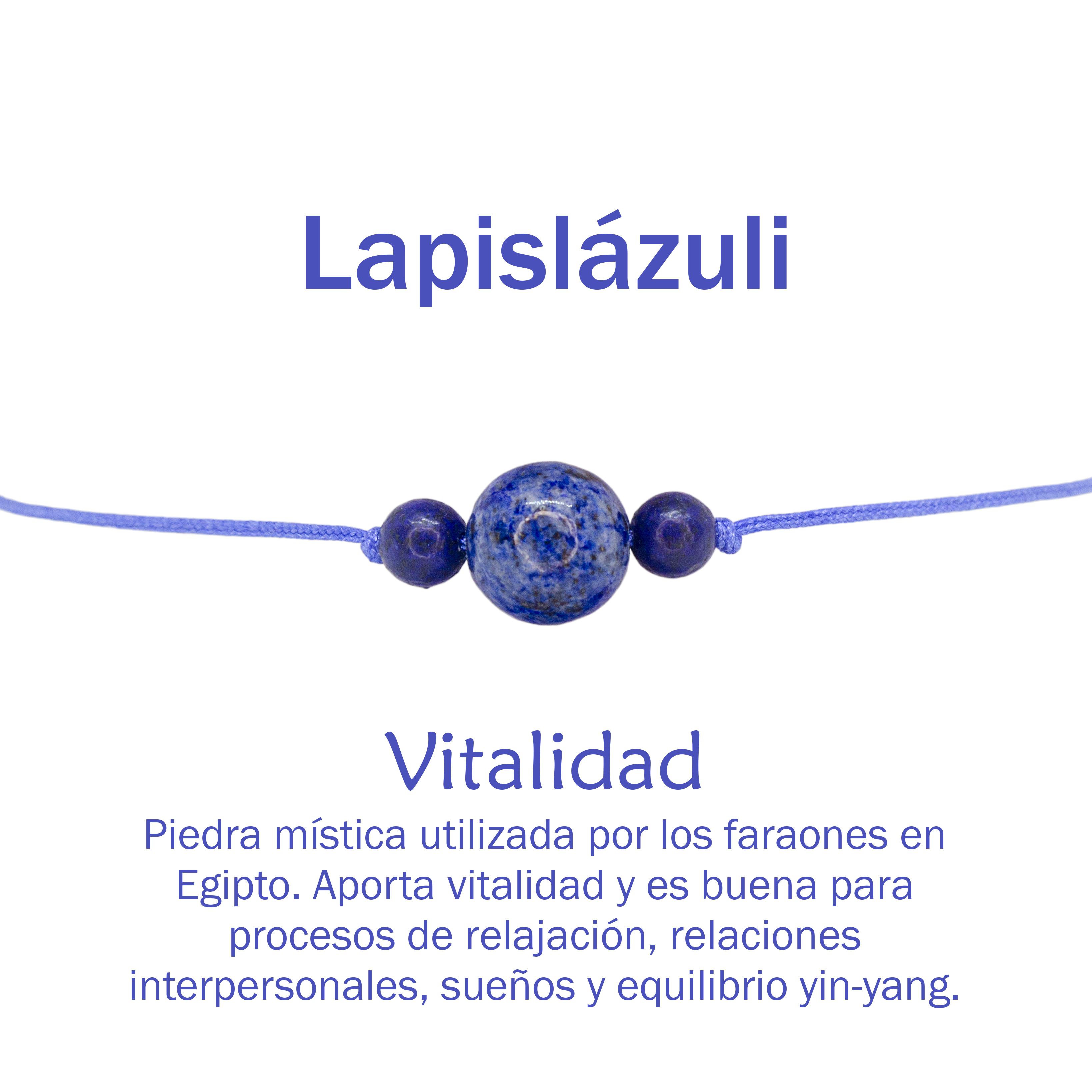 Pulseras de Lapislázuli, Labradorita, Howlita natural Paquete de 3 pulseras de cuarzos naturales