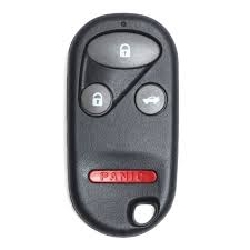 CARCASA HONDA Accord 98-02 Civic Tapa lisa * 4 botones para control de alarma