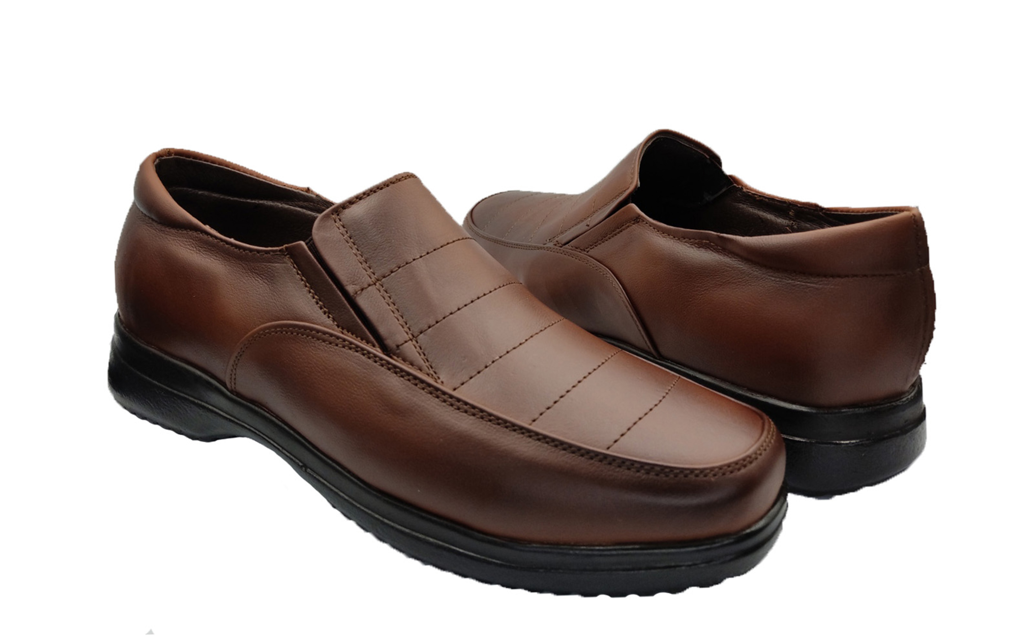 R-comodos Zapato de Piel De Borrego para Caballero cómodo para Pie Diabético Mocasin LIGERO