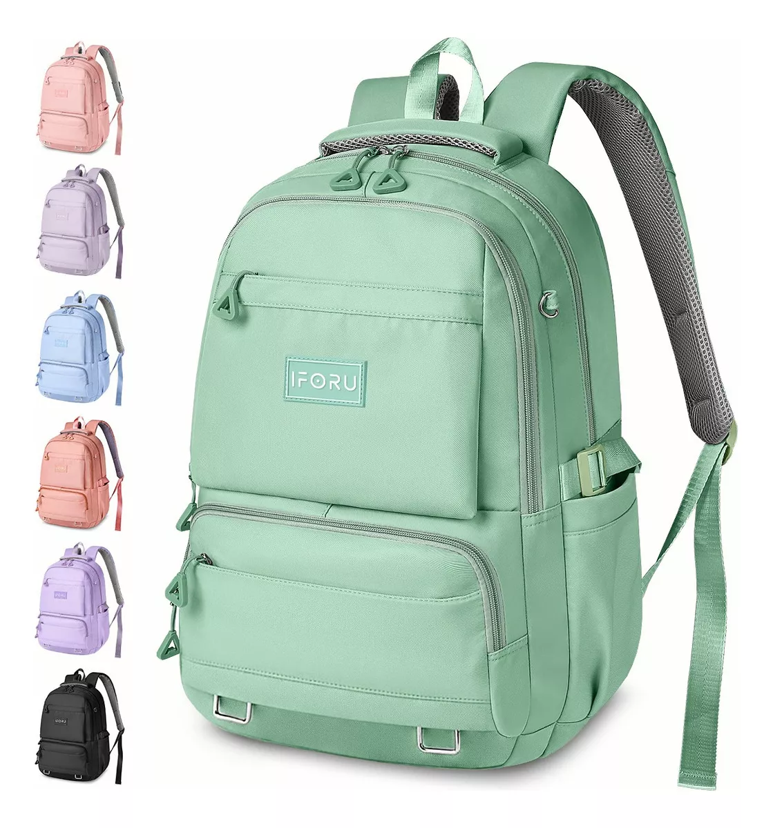 M Mochila Escolar Viaje Bolsa Para Laptop 15.6 lnch Hombres Antirrobo lforu 30 L