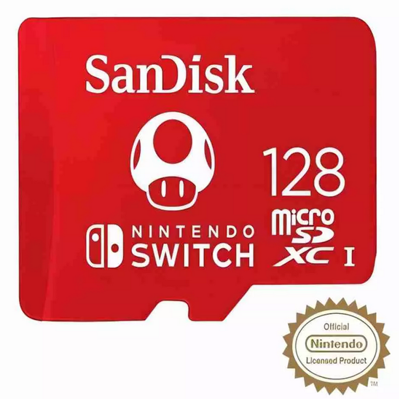 Tarjeta de memoria SanDisk Nintendo Switch 128GB
