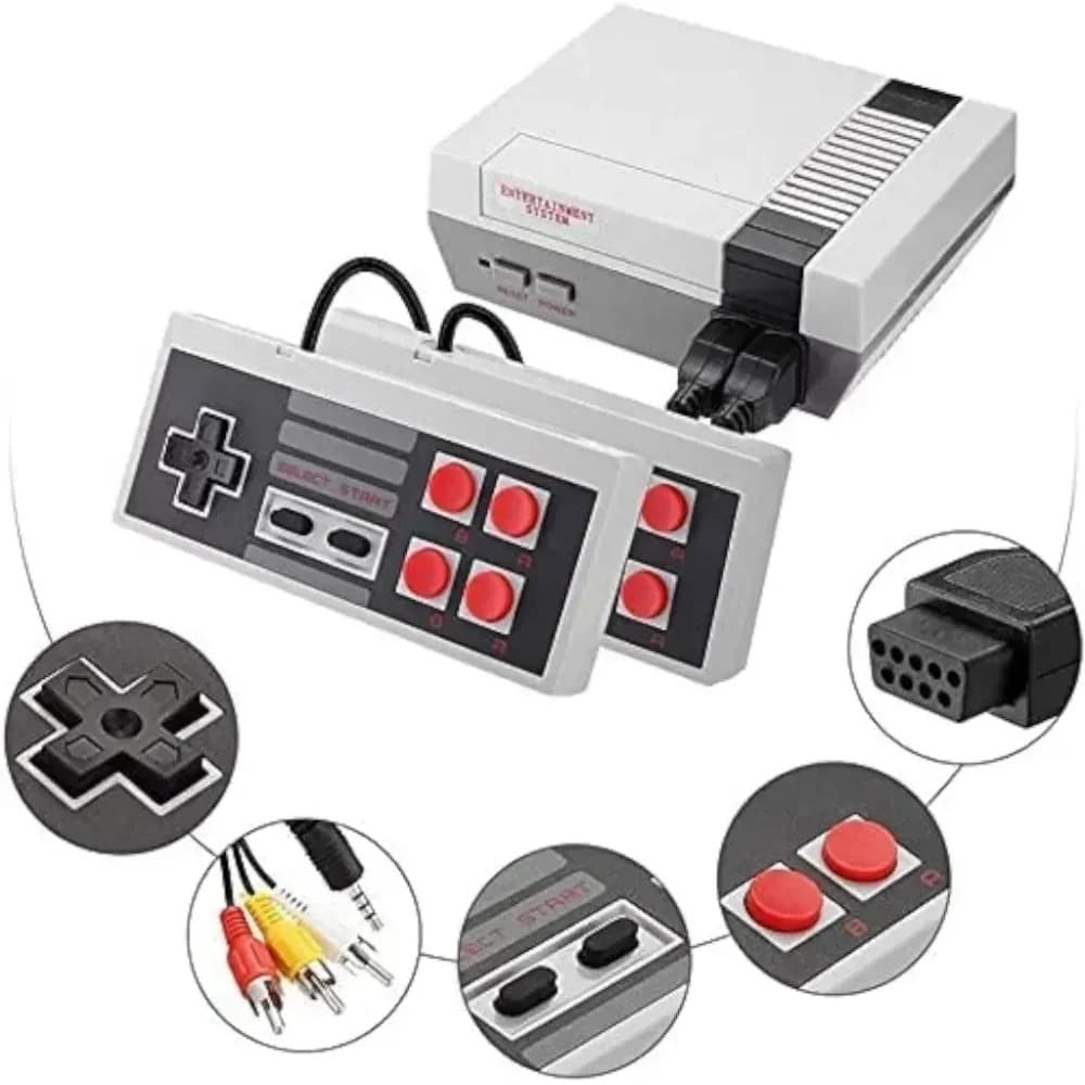 Consola Retro Mini Gamer Clasico 620 Juegos Con 2 Controles