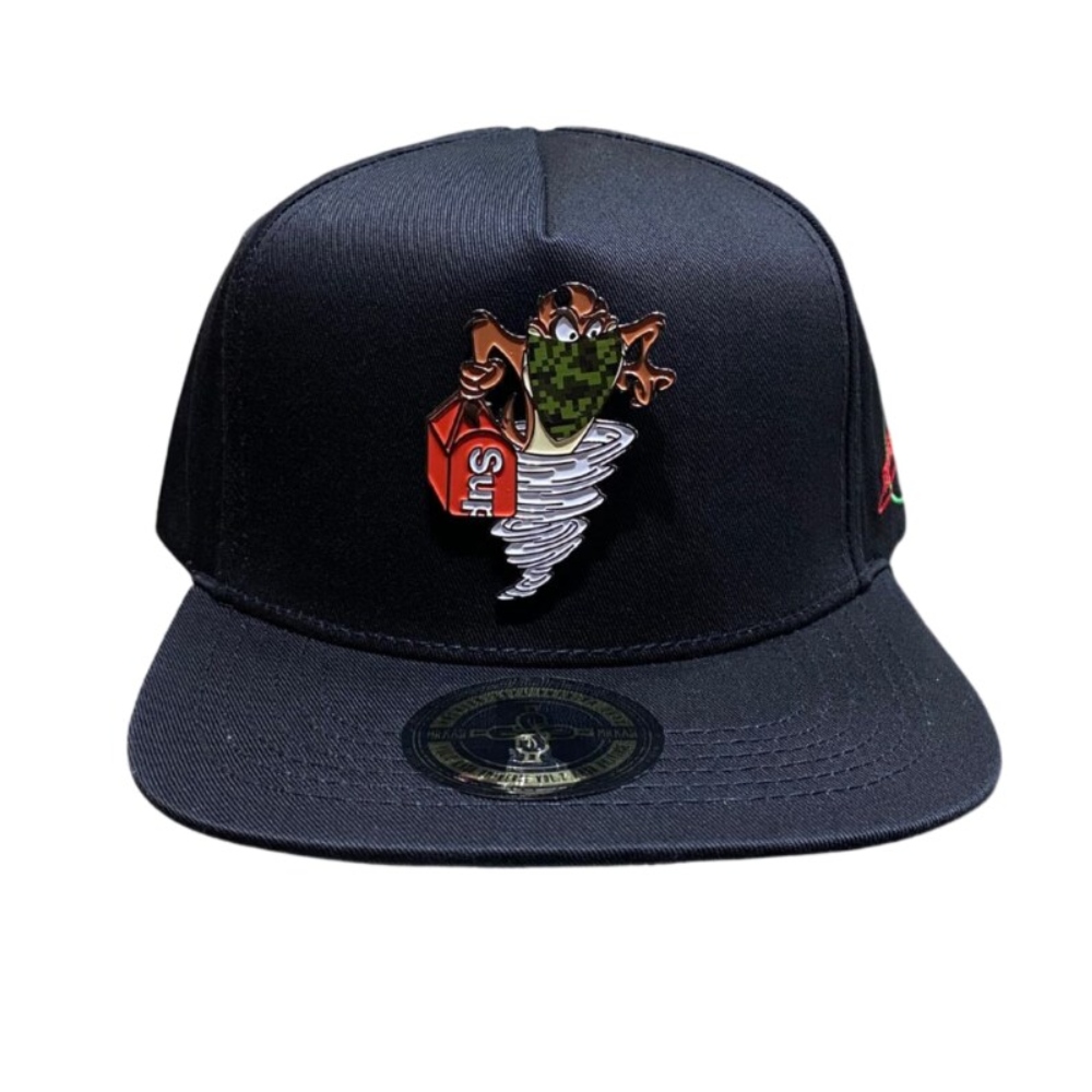 Gorra Snapback Mr. Kash Taz negro MKTN03