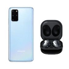 Samsung Galaxy S20 Azul 128GB Reacondicionado + audiófonos inalámbricos
