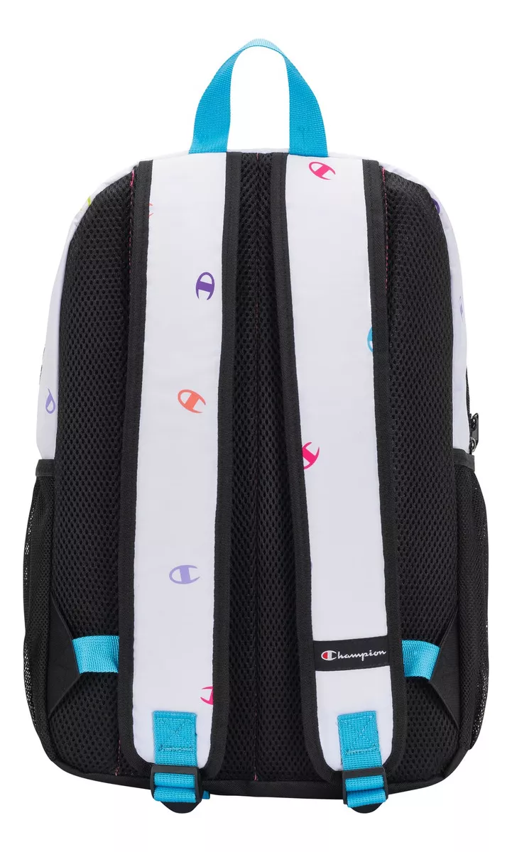M  Mochila Champion Casual Escolar Blanco