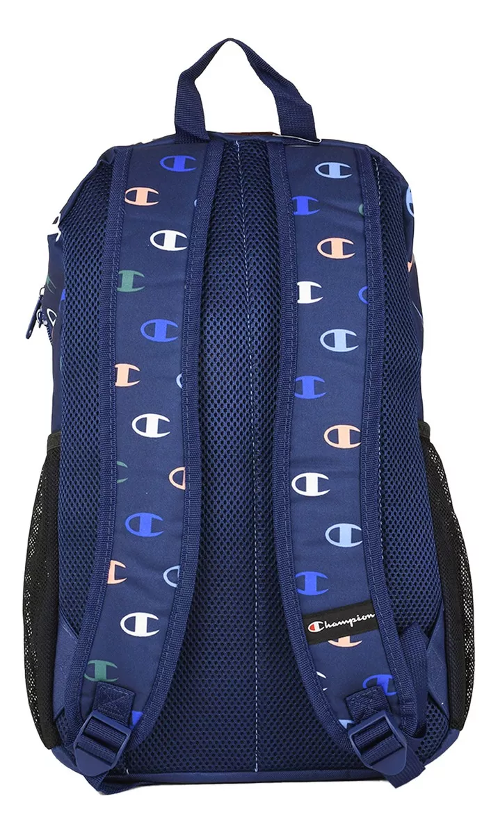 ML Mochila Champion Casual Escolar Azul Charter Backpack Color Azul